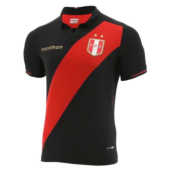 Camiseta Perú Replica Segunda Ropa 2019 Negro